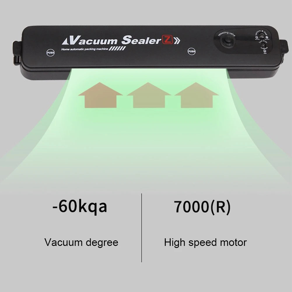 Vakuum Versiegelungsmaschine Mit 10 Vac Beutel Automatisch Luft Versiegelung Lebensmittel Vakuum Versiegelung Lebensmittel Versiegelungsmaschine Für Heim Küche