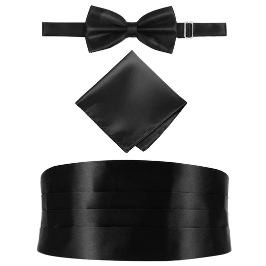 Craft Fliege Kummerbund Set - 3 Teilig Polyester One Size