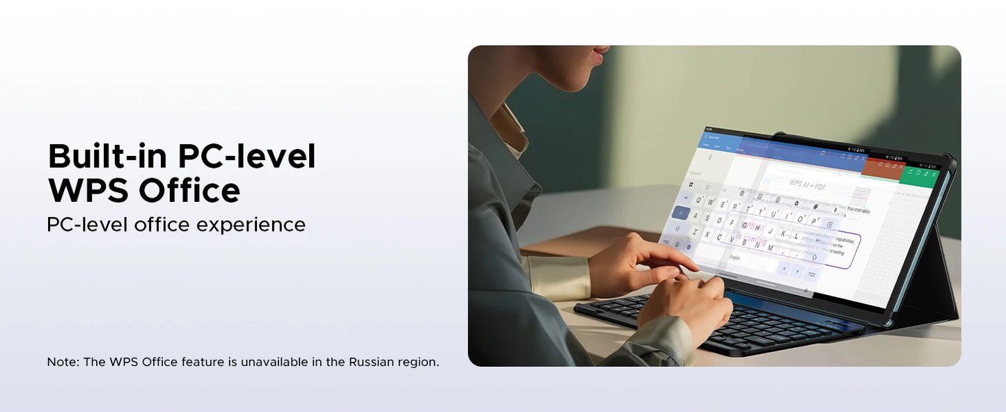 DOOGEE U12 Ultraschlank Tablet - 12 Zoll Display, 128 GB, 9000 mAh