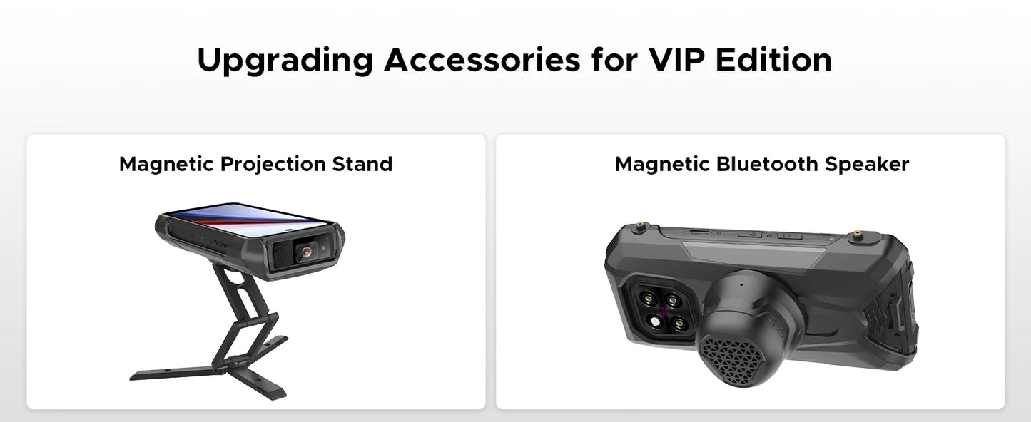 DOOGEE V Max Play Projektor Smartphone - 20500mAh Akku, 45W, 6,78 Zoll