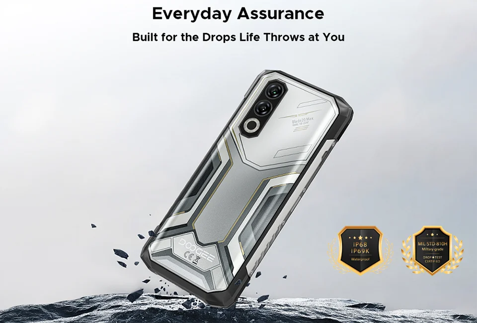 DOOGEE Blade20 Max Outdoor-Smartphone - 11800mAh 33W 6,6 Zoll