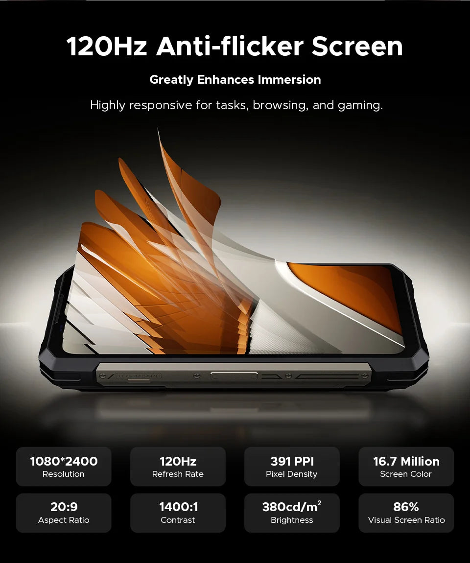 DOOGEE S200 Max Outdoor 5G - 22000 mAh Akku, 66 W, 6,72 Zoll