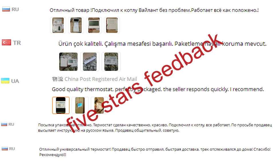 Smart-Thermostat 2025: POER Wireless WiFi Heizung - Digital Temperaturregler Gaskessel Alexa Collection