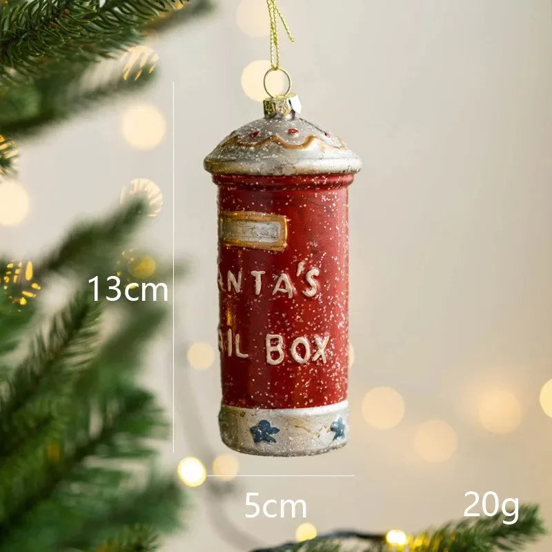 Weihnachtsbaum Anhänger Dekoration 3D Stereo Schneemann Weihnachtsbaum Dekoration Kleiner Anhänger Kranz Weihnachtsdekoration Anhänger