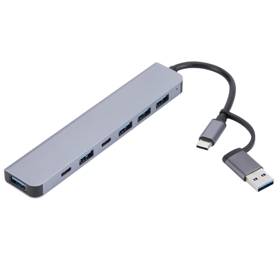 11-in-1 USB-C Hub 4K HDMI - 11 Ports, PD87W, kompakt