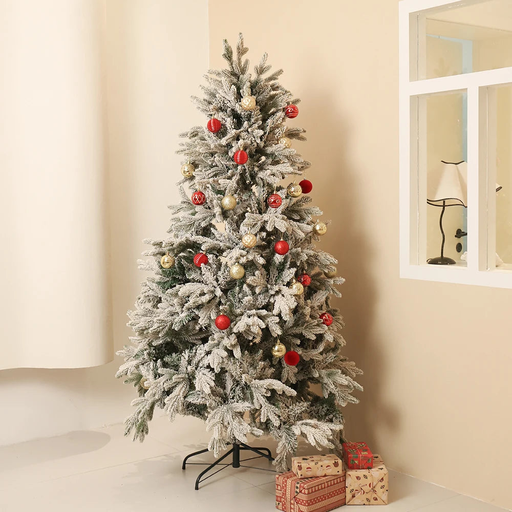 Choice Kugelset 7 cm Glänzende Weihnachtkugeln - Inhalt 12 Stück, Kunststoff