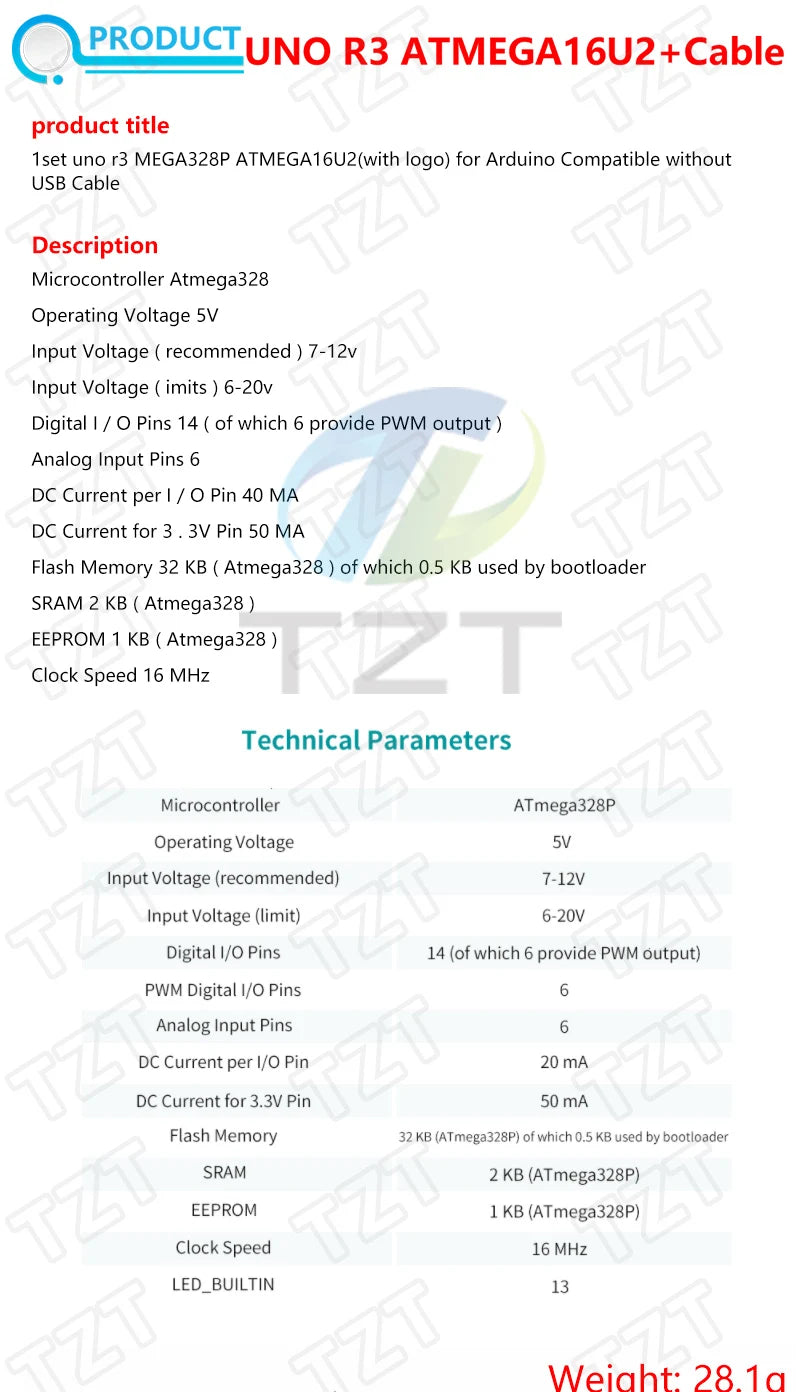 UNO R3 Entwicklung Board ATMEGA328P CH340 / ATEGA16U2 Kompatibel Für Arduino mit Kabel R3/R4 UNO Proto Shield Erweiterung Board - 7.10€ ab