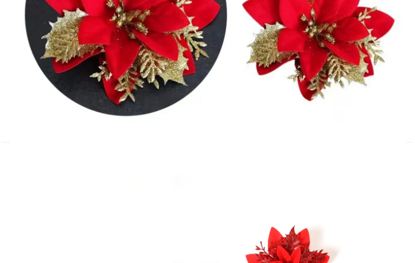 FestivaDecor DekoSet Weihnachtsdeko - 12/24/36 Kunststoff