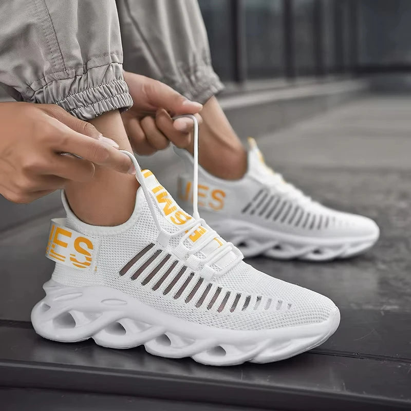 Herren Schuhe Luxus Sneakers - Neue Outdoor Atmungsaktive Laufschuhe - Mode Basketball Tennis Schuhe Platform Männer Casual Schuh