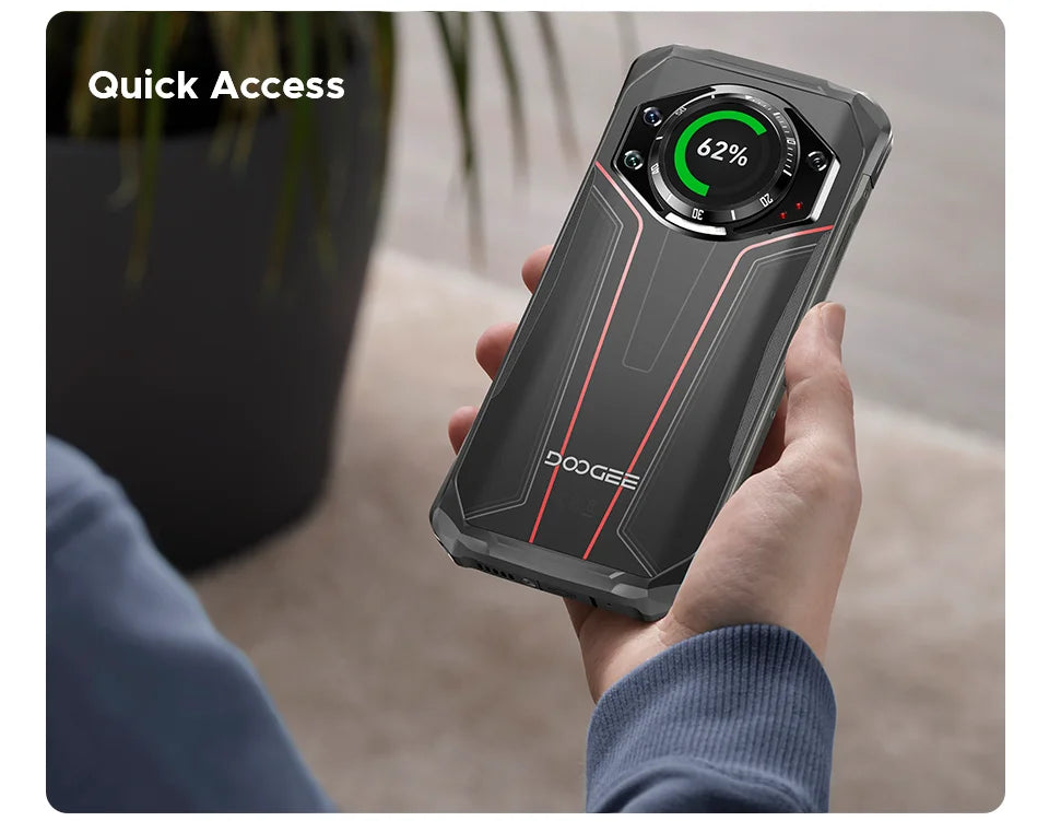 DOOGEE S119 Robustes Smartphone - 10200 mAh Akku, 33W, 6.72 Zoll