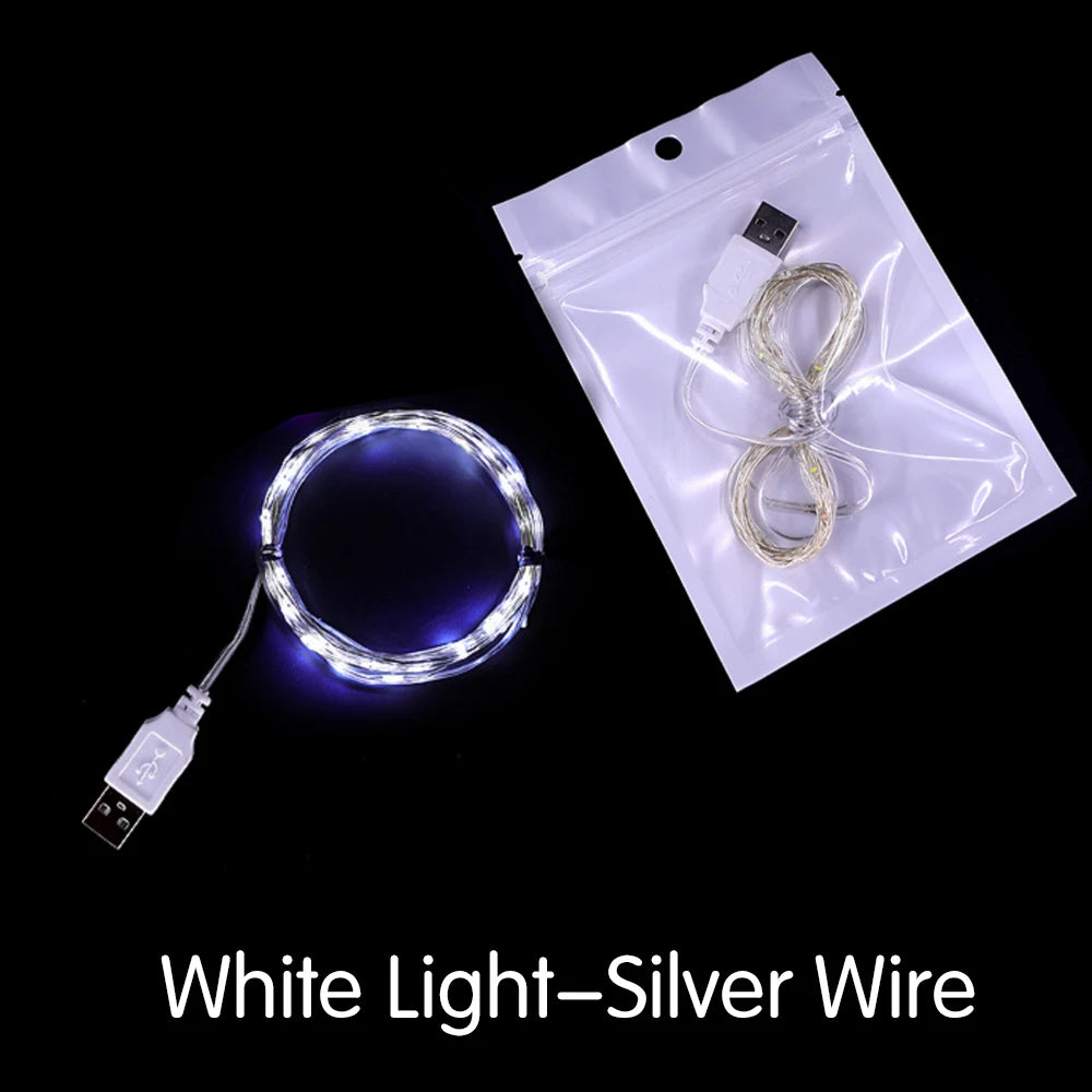 RGBCW String Light Wasserdichte Lichterkette - 249-2000 Lumen 4,5 V