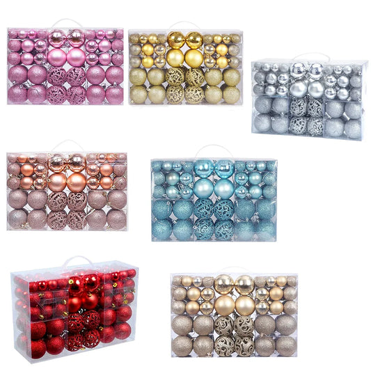 Choice Christbaumkugeln Bruchsicher - 100 Stk Durchmesser 6 cm