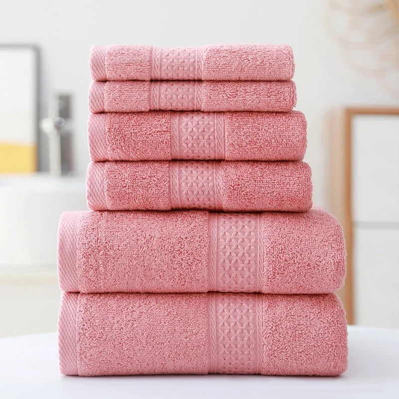 LuxeHome Cotton Luxusset Weichheit - 90x150 50x90 30x30
