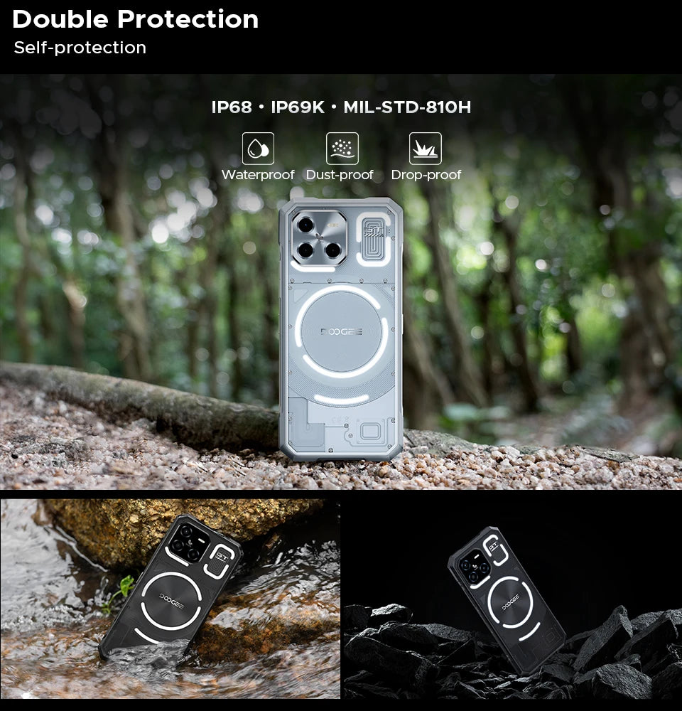 DOOGEE Blade GT Robustes 5G - 5500 mAh 18W 6.72 Zoll