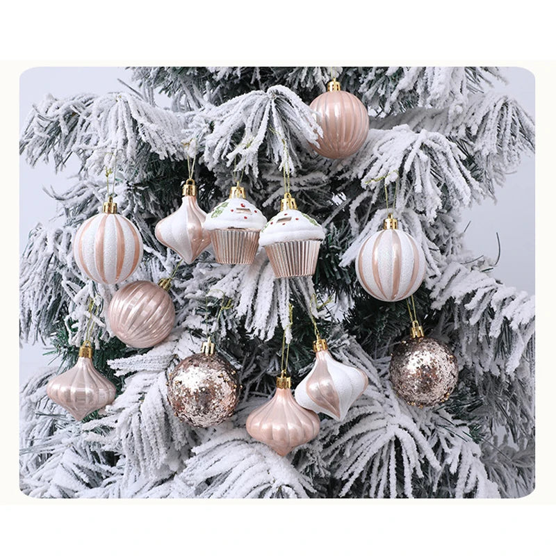 Electronic Farbige Schaumseidenkugeln Glitzernde - Ø6cm,13Stk Rot Grün