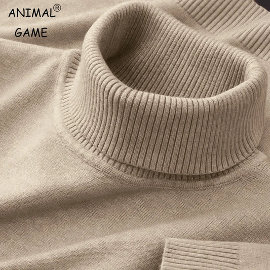 ANIMAL GAME Pullover Rollkragen - Größe M, Polyester/Acryl