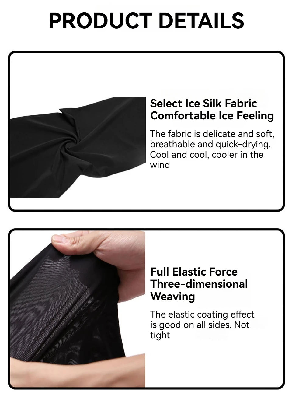 Bein-Ärmel 2025: GTUBIKE Ice-Silk UV-Protection - Cycling Compression Collection