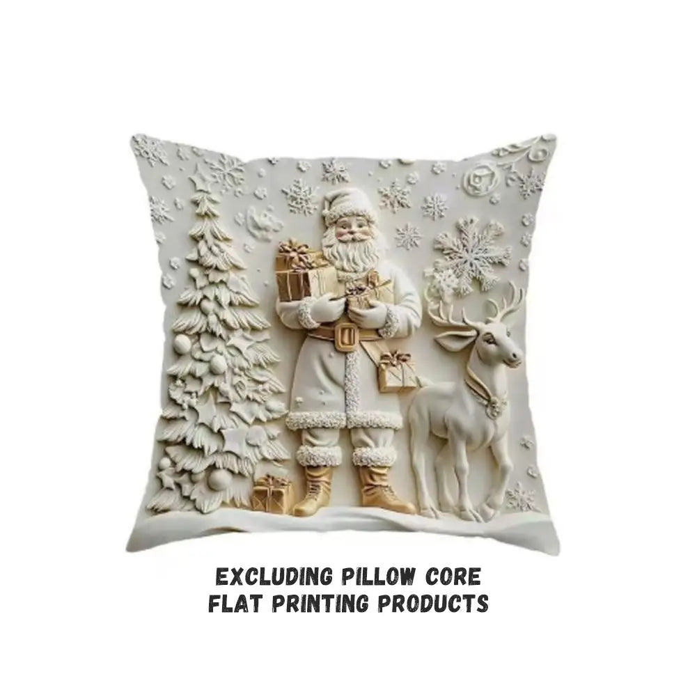 1pcs Christmas Decorative Pillow Covers ,Suitable for Christmas home decoration pillowcase, without pillow core.