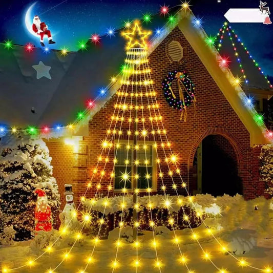 LSDM LED Wasserfalllichter - USB Betrieb, LEDs 200 und 280, Kompakt