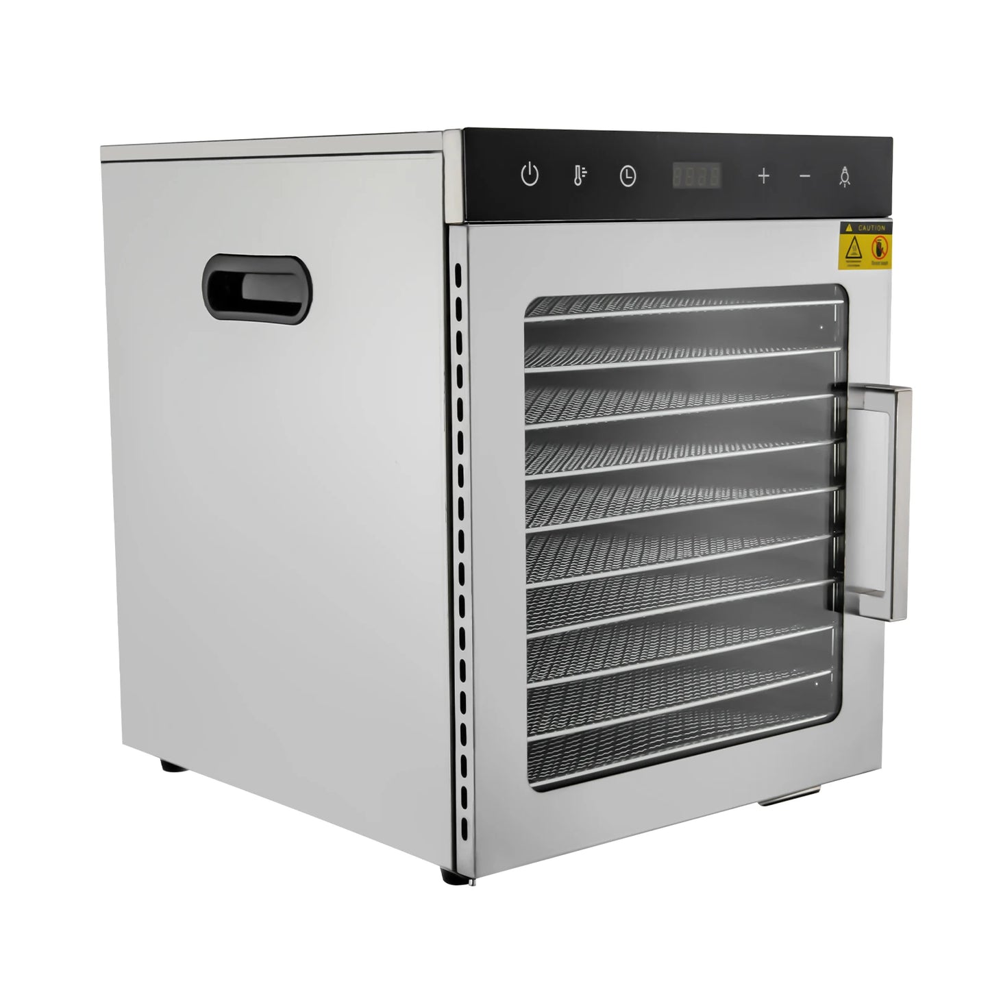 DörrPro SS-10H Dehydriergerät - 10 Einsätze 800W Kompakt Maße by Golden Bridge Store