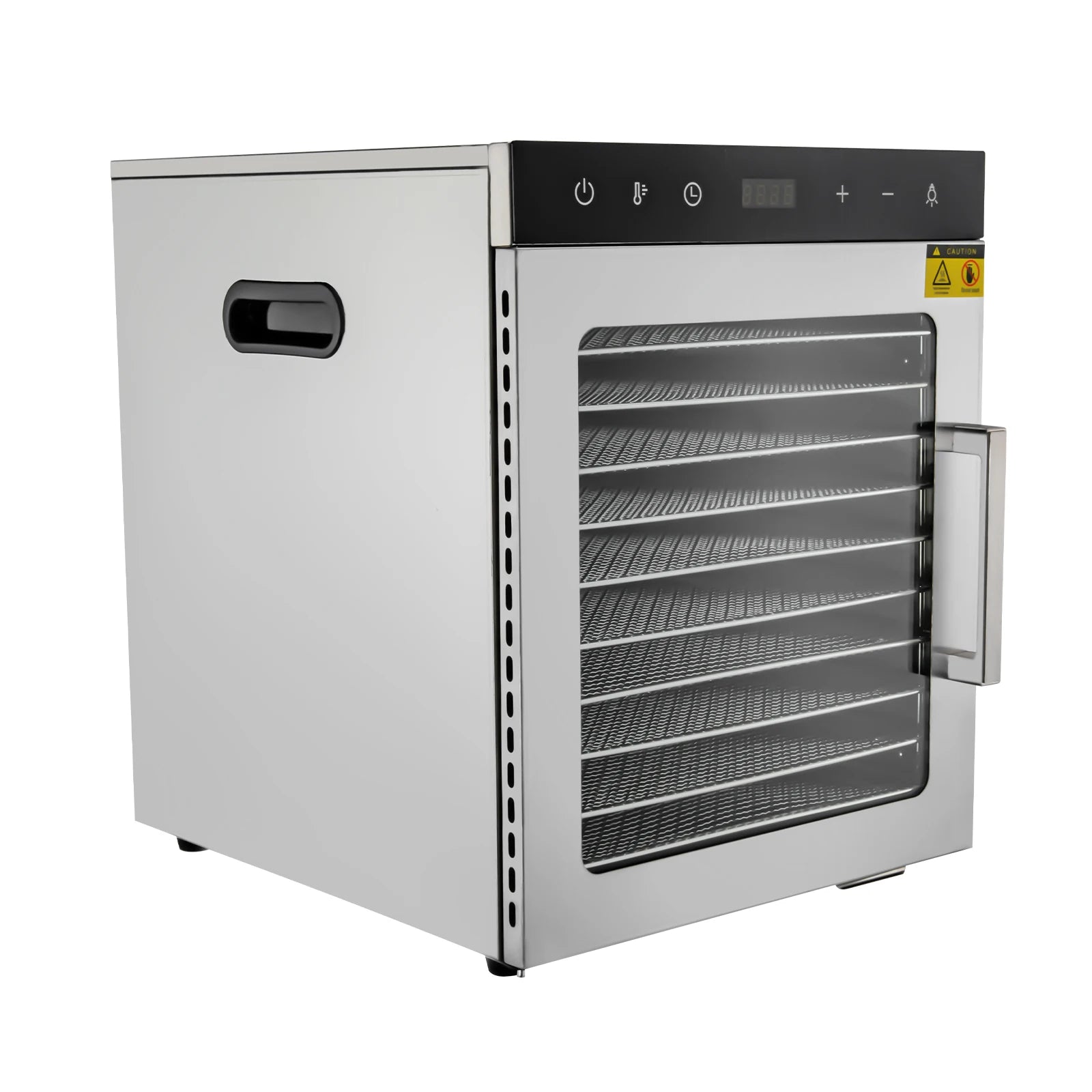 DörrPro SS-10H Dehydriergerät - 10 Einsätze 800W Kompakt Maße by Golden Bridge Store