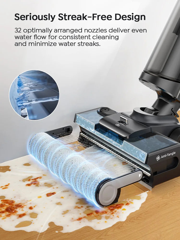 Laresar S7 Pro Kabelloser Nass- und Trockenstaubsauger - 89Wh,19000Pa