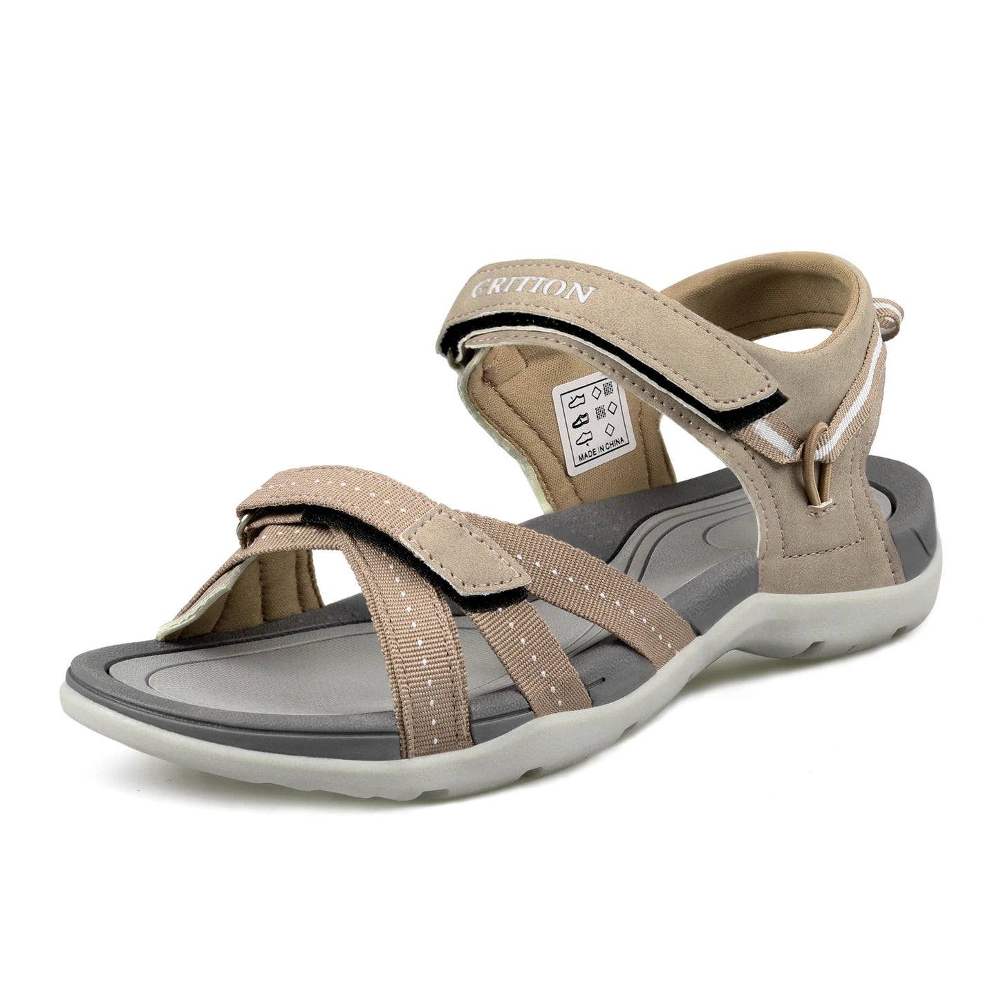 Outdoor-Sandalen 2025: GRITION Women Outdoors Sandals Fashion Girls Shoes - Open Toe Outdoor Flat Summer Beach Casual Non-Slip Lightweight Collection