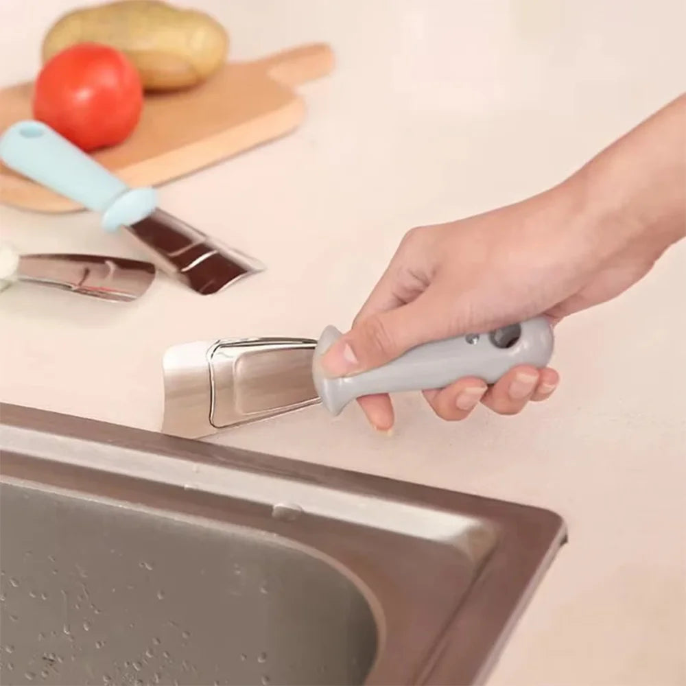 Edelstahl Schaber Enteiser Tragbar - 2 Stück 18 Cm Rostfrei