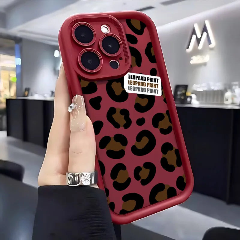 Leopard Print Handy Hülle Für Google Pixel 9 8 7 8A 7A Pro XL 4G 5G Weich Silikon TPU Rückseite Abdeckung