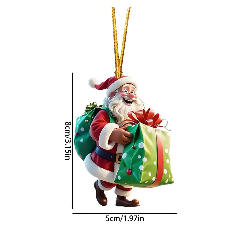 Choice Santa Set Festliche Kugeln - Inhalt 7, Größe 8 cm, Kunststoff