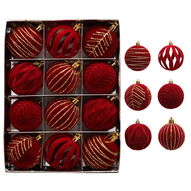 Choice Weihnachtskugeln - 12er Set Ø6 cm Glas Christbaumschmuck