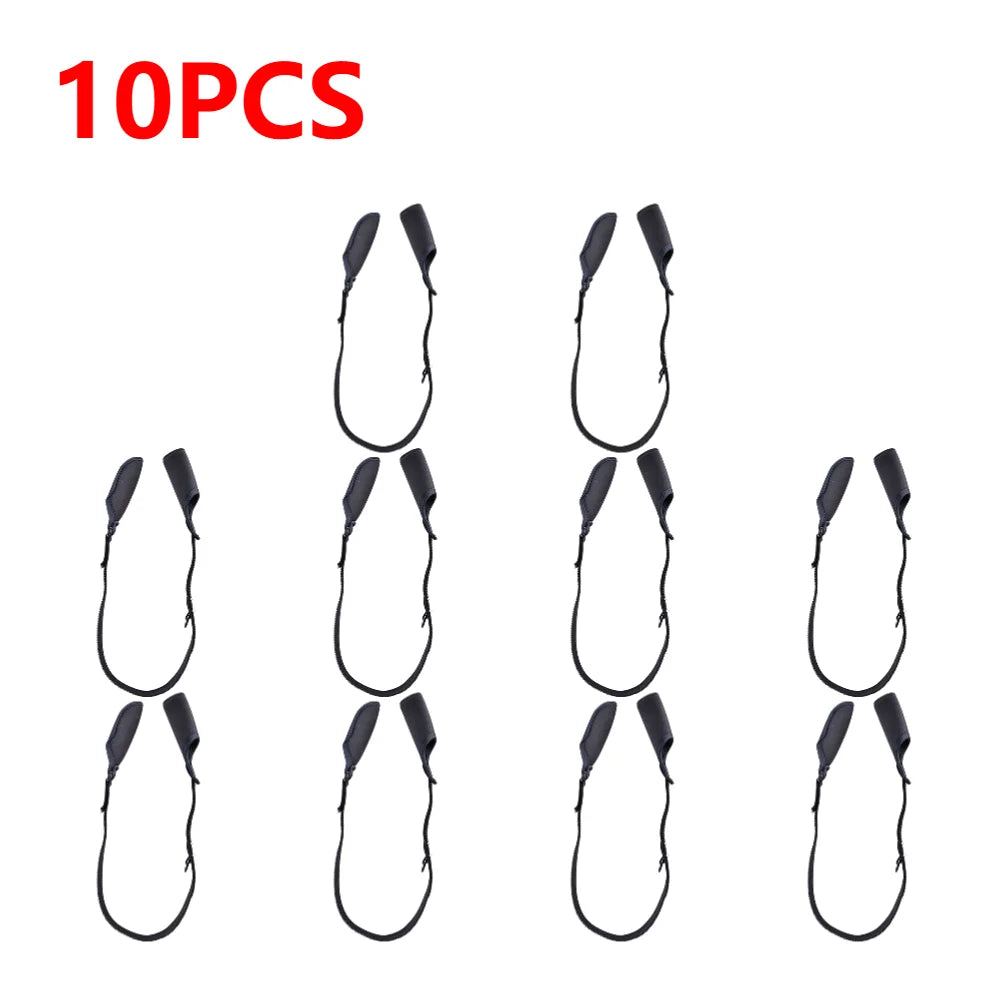 Angelruten-Schutz 2025: 1-10PCS Fishing Rod Protection Sleeves Luya Bundle - Rod Belt Adjustable Fishing Rod Sleeves Cover Strap Rod Organizer Fish Tool Collection