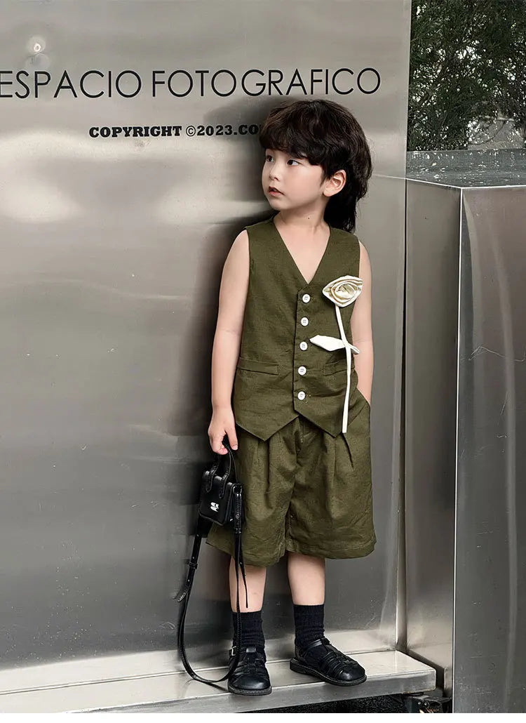 Kinder-Eleganz-Set 2025: Weiße Boutique-Kollektion - Premium Formal Wear