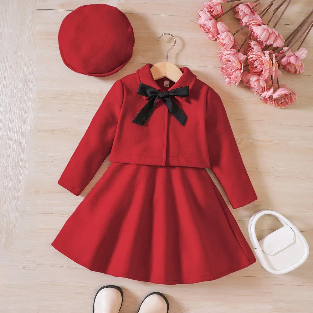Melario AM4373 3-Teiliges Winteroutfit - Größe 4-6Y, Set