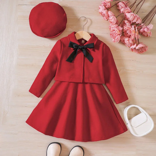 Melario AM4373 3-Teiliges Winteroutfit - Größe 4-6Y, Set
