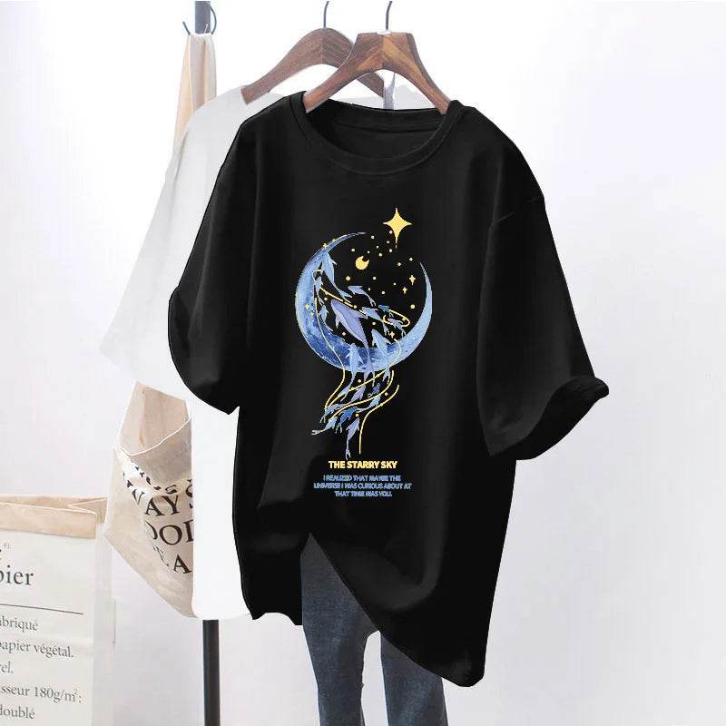 Pregnant Women T Shirt Maternity Summer Short Sleeve Side Button Crew Neck Tees Solid Color Nursing Tops For Breastfeeding