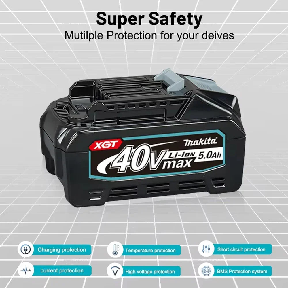 Makita XGT Pro Akku Säge 40V - 5.0Ah 21700 Zellen 40V