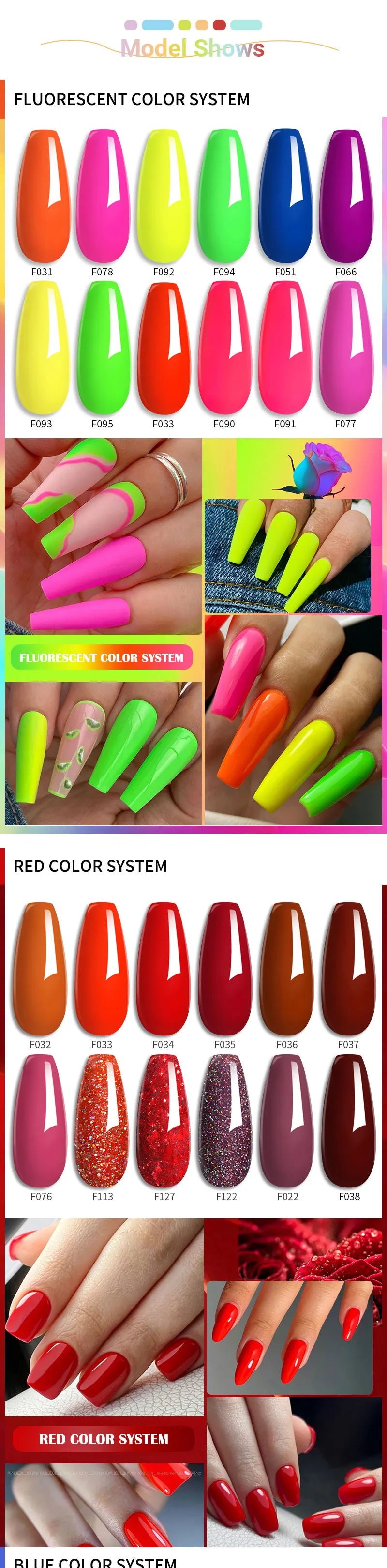 LILYCUTE 5Pcs/Set 7ML Red Brown Nail Gel DIY Nail Art Semi Permanent UV Gel Polish Long Lasting Design Manicure Kit Supplies