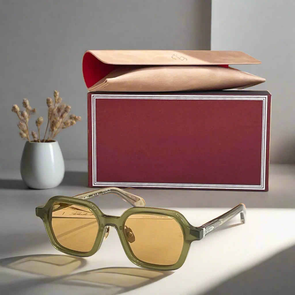 jacques marie mage holden sunglasses thick acetate vintage academy style