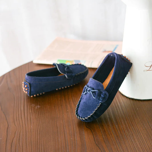 Kinder Loafers Schuhe 2025 - Jungen Flach Sneakers Baby Kids Casual Schuhe - Kleinkind Mädchen Atmungsaktiv Slip-on Schuhe Weich Boden Einfarbig