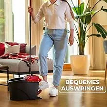 Ileda Ultramax Turbo 2-in-1 Bodenwischer - 75–130 cm Mikrofaserbezug