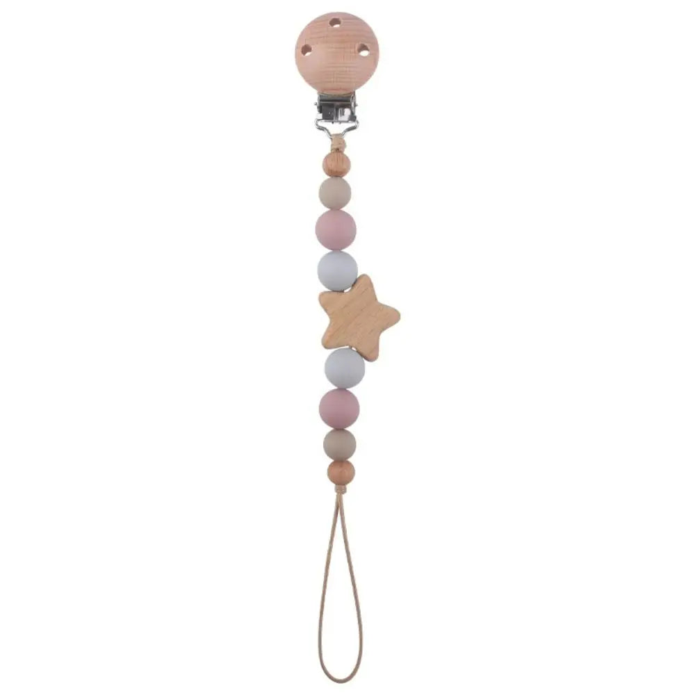 Cute Silicone Baby Pacifier Clips Silicone Pacifier Chain Nipple Bracket Holder For Nipples Toddler Toys Baby Shower Gift