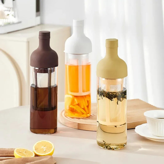 Borosil Coldbrew Glas Kaltaufgusskanne - 500ml Borosilikat