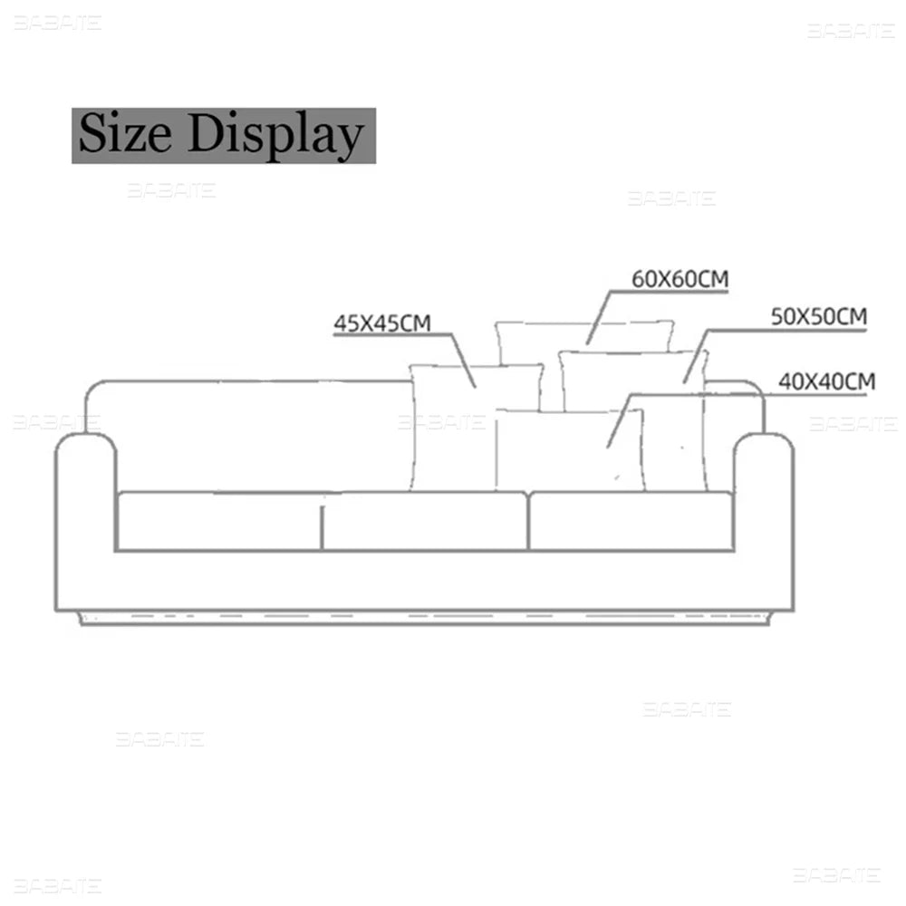 Merry Christmas Pillow Gift Home Office Decoration Bedroom Sofa Car Cushion Cover Case 45x45