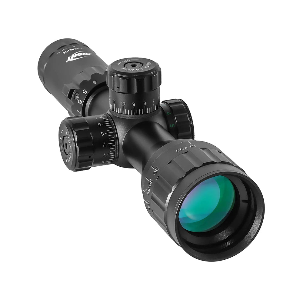 KNIGHT 3-9x32 AOL Tactical Hunting Scopes Red and Green Dot Illuminated Optics Scope Mil-dot Sight Rifle Scope