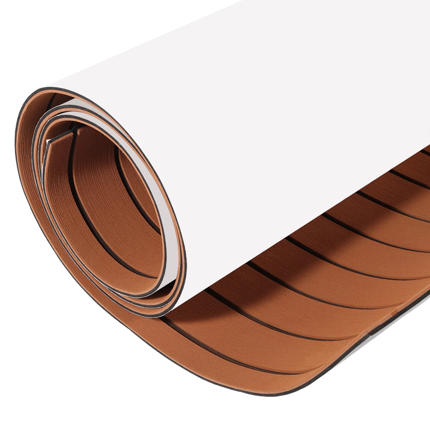90*240cm EVA RV Floor Mat Marine Boat Yacht Flooring Anti-Slip Mat Decking Sheet Pad Self Adhesive Vehicle Pad for Boat RVs