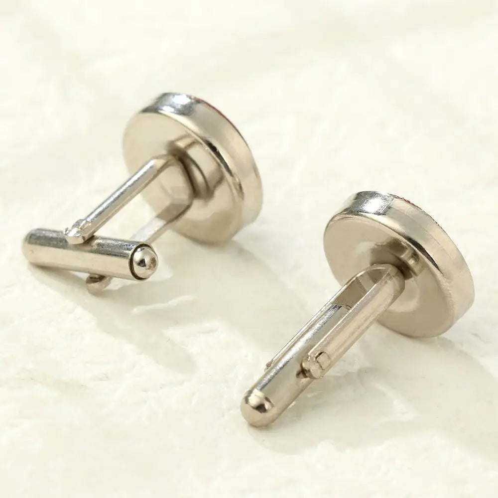 Manschettenknöpfe 2025: High Quality Novelty Stylish Plain Round Wedding - Mens Cufflinks Clothes Buttons Shirt Cuff Links Apparel Collection