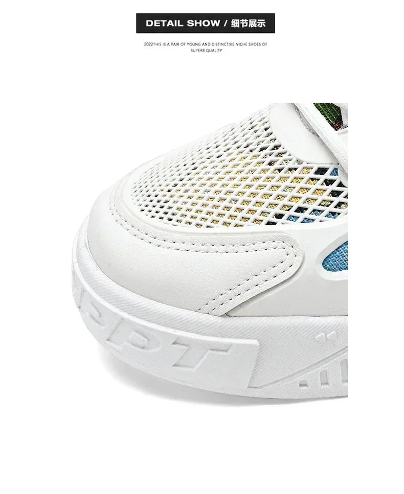 Zapatillas Hombre 2024 - Luxury Chunky Sneakers para Skateboard, Tenis Masculino Respirable y Cómodo (Casual/Running)