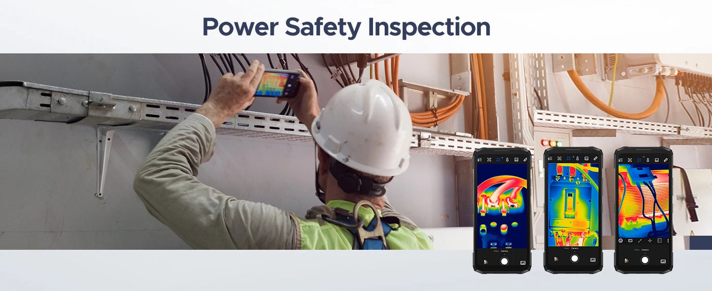 DOOGEE Fire 6 Wärmebildkamera - 10400 mAh Akku, 18 W, 6,56 Zoll