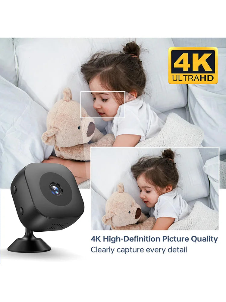 Mini-Kamera 2025: Xiaomi Mini Security Camera 4K HD Full Color Night Vision WiFi Monitor Waterproof Collection
